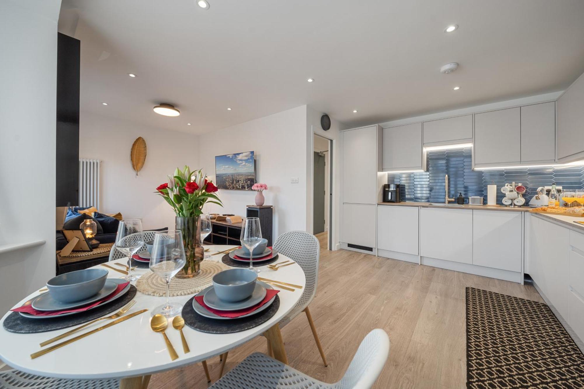 Апартаменты Newly Refurbished 2 Bed Flat Милл-Хилл Экстерьер фото